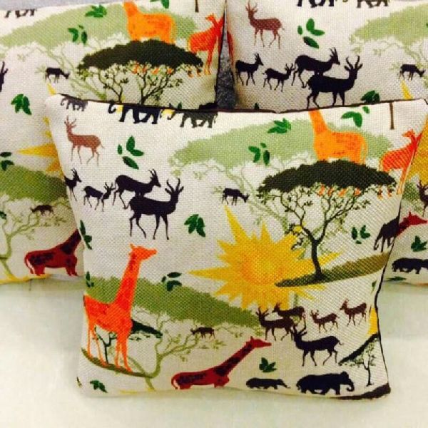 Nature Print Cushion Cover 03