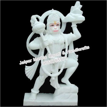 Marble Hanuman Statue 01