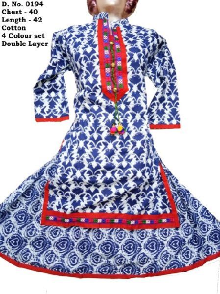 D. NO.- 0194 - Ladies Cotton Kurt