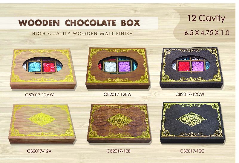 12 Cavity Chocolate Box