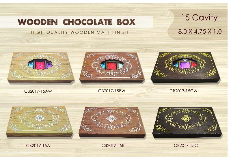 15 Cavity Chocolate Box