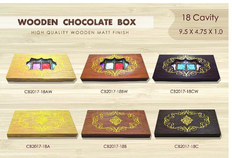 18 Cavity Chocolate Box