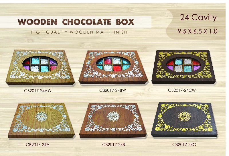 24 Cavity Chocolate Box