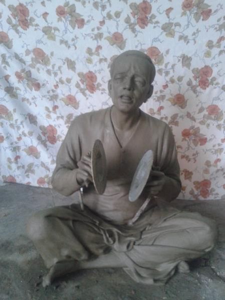 Unfired Clay Sculpture 08