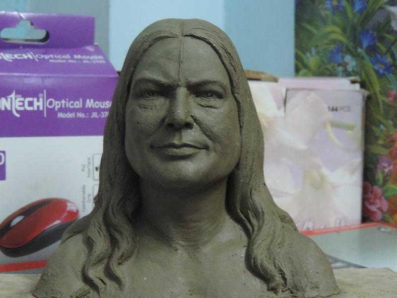 Unfired Clay Sculpture 14