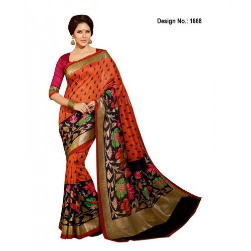 1668 Bhagalpuri Saree