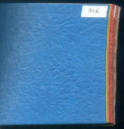 316 Embossing Card Sheet