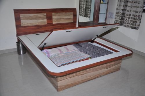 Wooden Bed 03