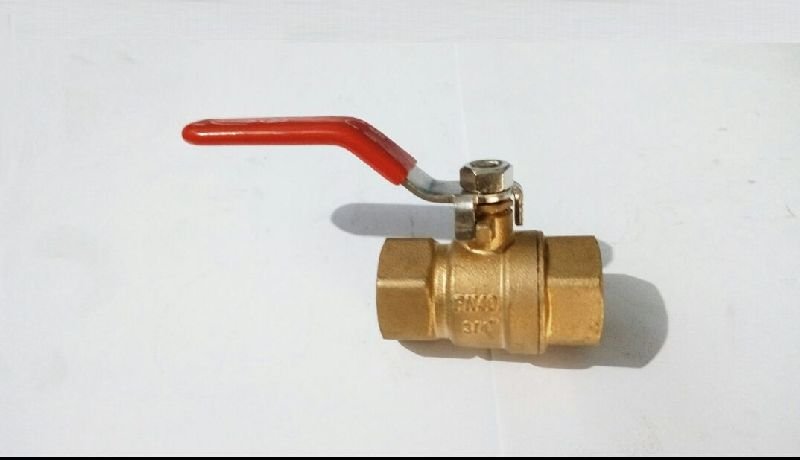 Medium Brass 3/4 Inch Ball Valve 02