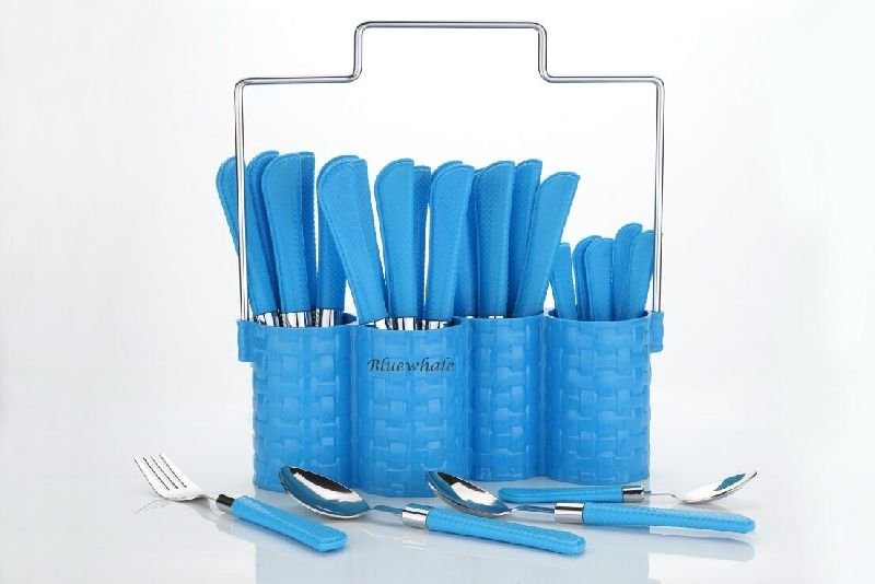 Blue Cutlery Set