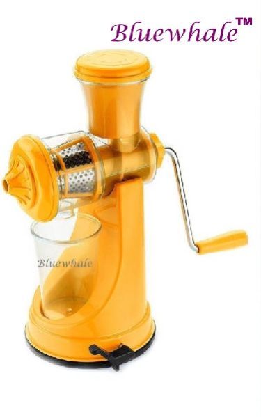 Orange Manual Juicer