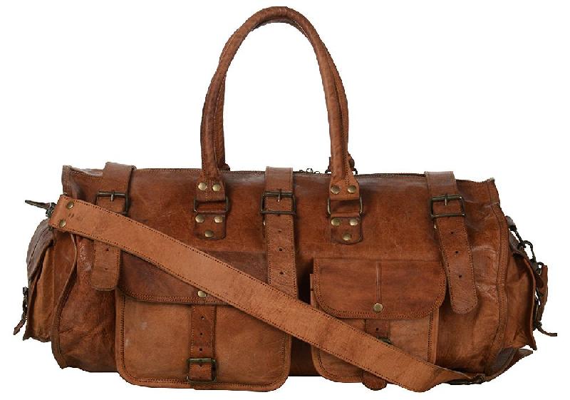 Leather Travel Bag 02