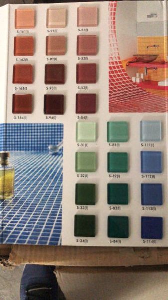 Square Colourful Stone 02