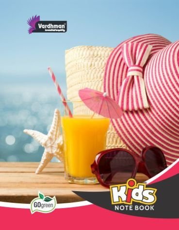 17cm X 23cm Kids Notebook 03
