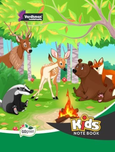 17cm X 23cm Kids Notebook 04