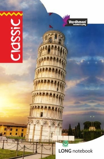 17cm X 27cm Classic Long Notebook 02