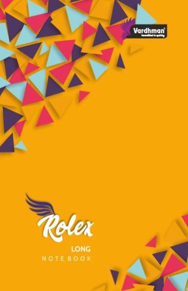 17cm X 27cm Rolex Long Notebook 02