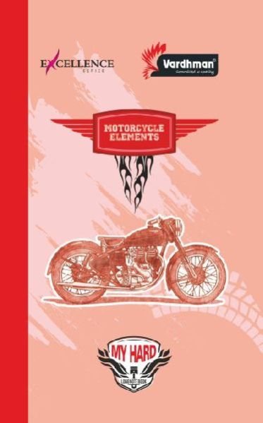 28cm X 17.5cm My Hard Long Notebook 02