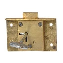 Brass Cupboard Lock 03