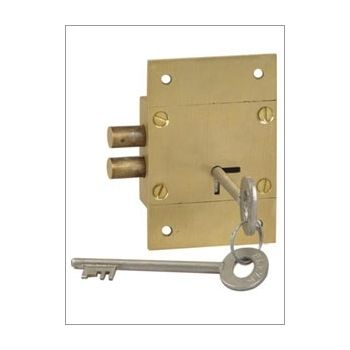 Brass Cupboard Lock 04