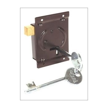 Brass Cupboard Lock 06