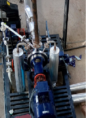 Colloidal Mill Unit (Top View)