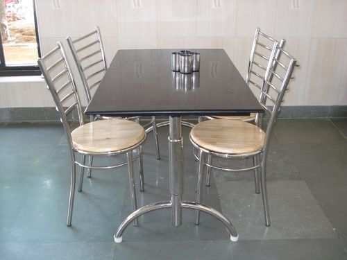 Stainless Steel Dining Table Set 01