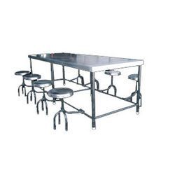 Stainless Steel Dining Table Set 03