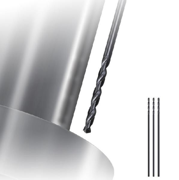 Long Shank Straight Drill Bits