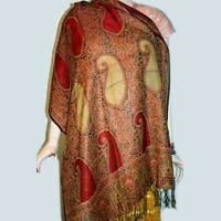 Viscose Cutting Jamawar Shawl