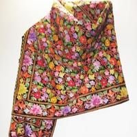 Woollen Ari Embroidery Multi Jamma Shawl