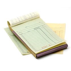 Printed Bill Book 02