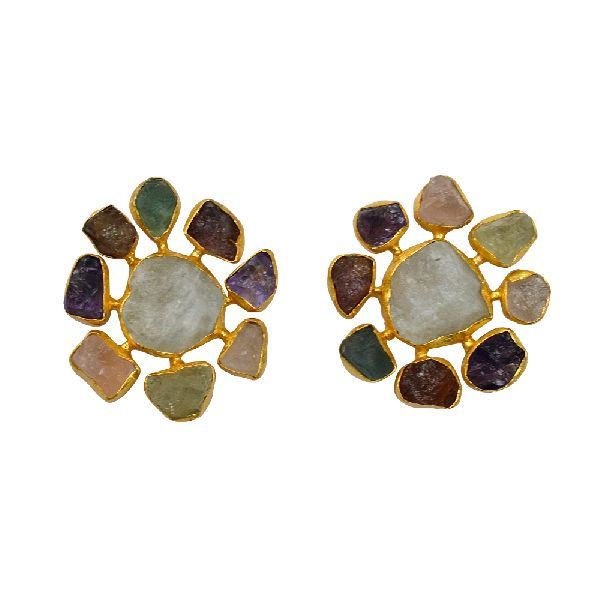 Gold Plated Earrings 02