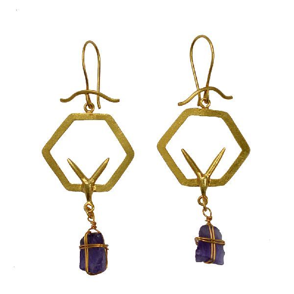 Gold Plated Earrings 05