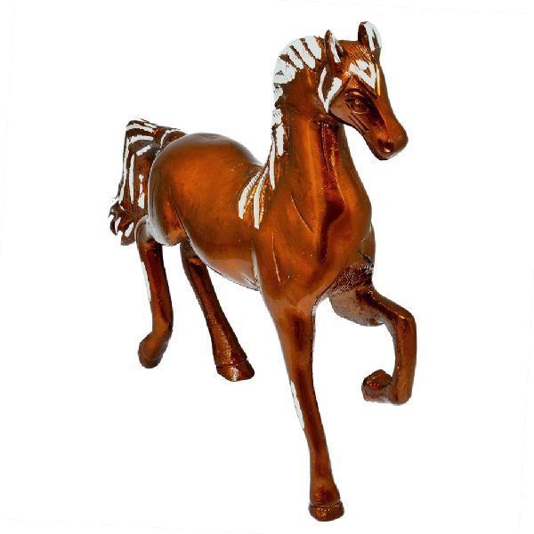 Metal Handcrafted Horse Figurine Showpiece 03