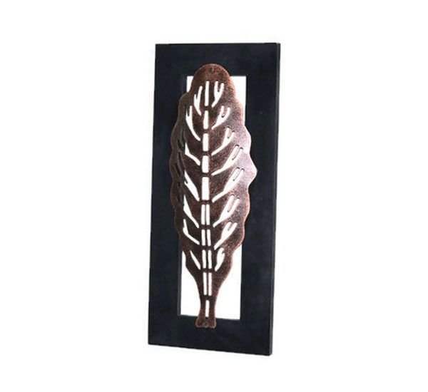 SKU-EIII1036 Iron Leaves Wall Frame 02