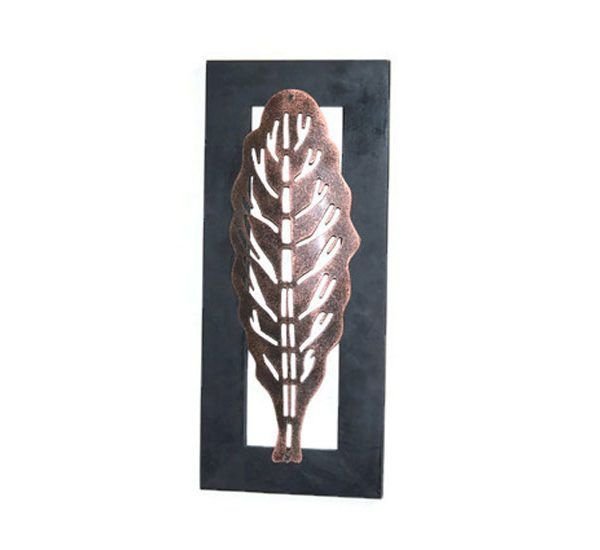 SKU-EIII1036 Iron Leaves Wall Frame 03
