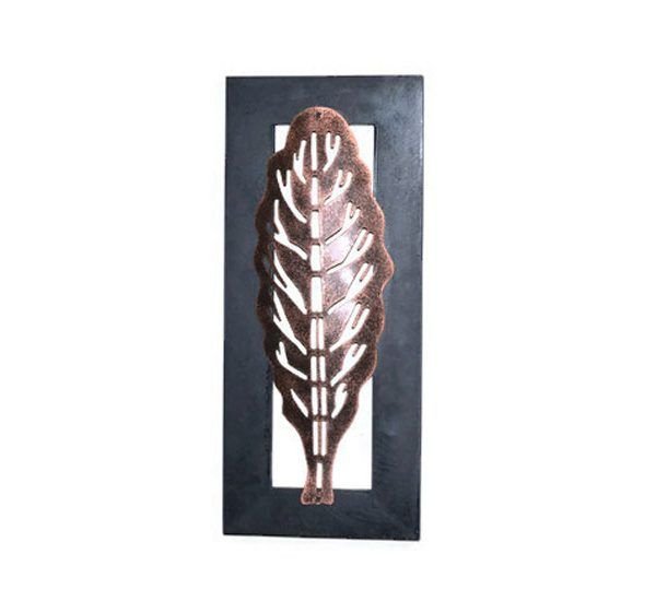 SKU-EIII1036 Iron Leaves Wall Frame 04