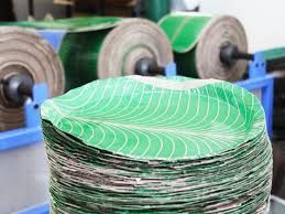 Banana Leaf Paper Plate Raw Material 02