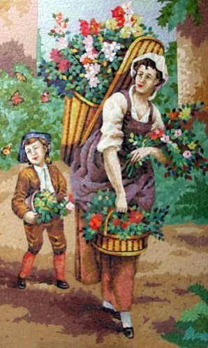 Hand Cut Mural Tiles 05