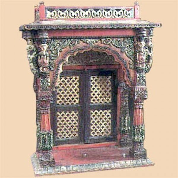 Antique Wooden Jharokha 01
