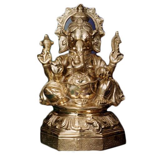 Brass Ganesh Statue 01