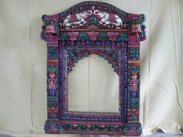 Antique Wooden Jharokha 02
