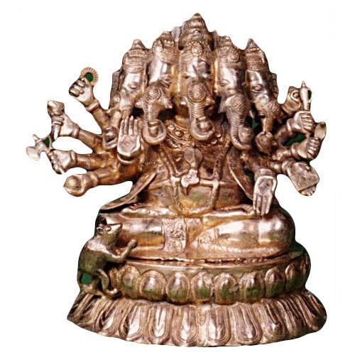 Brass Ganesh Statue 02