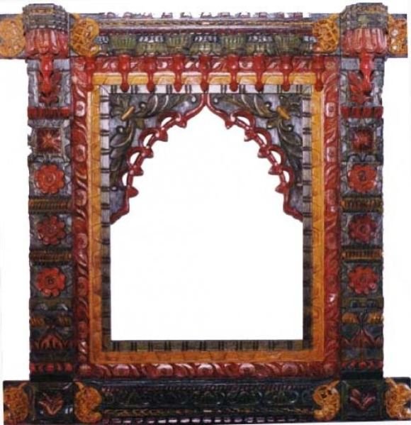Antique Wooden Jharokha 03
