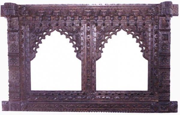 Antique Wooden Jharokha 04