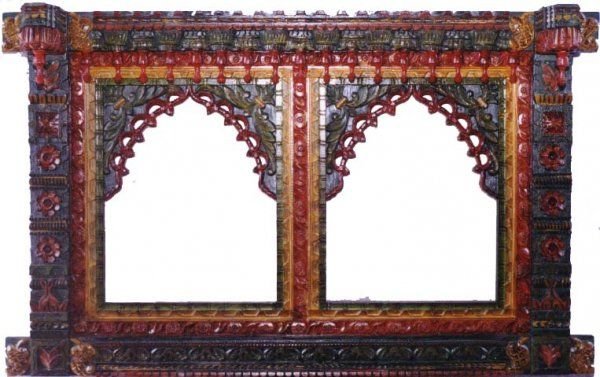 Antique Wooden Jharokha 05