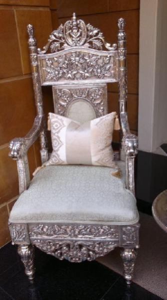 Silver Plated Chair 01