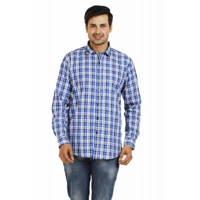 TT Mens Beige Full Casual Shirt