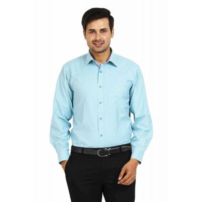 TT Mens Green Full Shirt